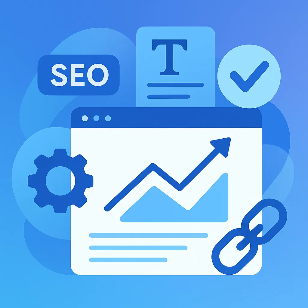 On-Page SEO analysis dashboard